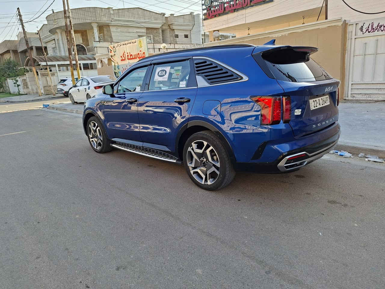 سورنتو موديل ٢٠٢٢ رقم اربيل فول  وارد امريكي حادث فقط ربع الدعامية وبنيد مصبوغ بل عراق فقط ٤سلندر ٢٥٠٠ بنوراما ٧ راكب داخل جلد كريمي رادار امامي ورادار جوانب كشنات تدفئة تخم تاير صدرين جدد السياره حلوه وناعمه ومابيهة اي نقص وبعد بيهة هواي مواصفات مكاني بغداد الغزاليه 
السعر ١٩٣
رقمي ***********
