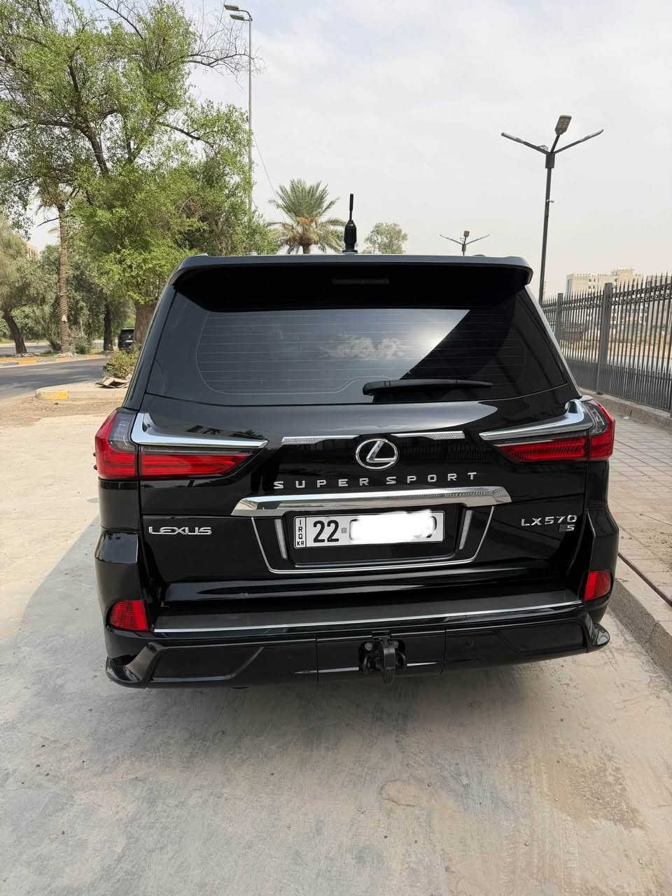 لكزس LX 570 • رقم اربيل • مغلفة PPF