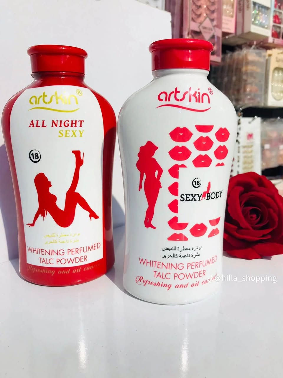 ✨ عطور الجسم… لمسة انتعاش تدوم! ✨
إذا تحبين ريحة ناعمة ومنعشة تبقى وياج طول اليوم، تعالي شوفي تشكيلة بودرات الجسم بروائح متنوعة تناسب كل الأذواق. 🌸🤍

💖 نعومة، انتعاش، وثقة بكل إطلالة.

📍 العنوان: بغداد – حي الفرات – شارع الوسط – مجاور مكتبة هيا.

📲 للطلب والاستفسار (واتساب): ***********
📸 إنستغرام: @u.k0_0

🌷 نرحب بزيارتكم، والتوصيل متوفر داخل بغداد وإلى باقي المحافظات.
