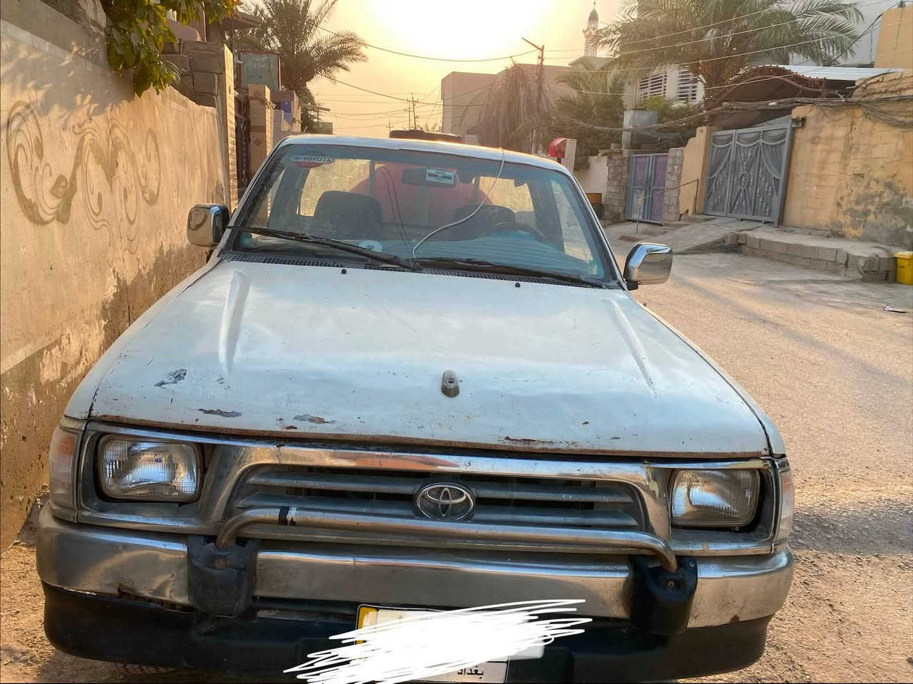 السلام عليكم

بيك اب موديل 2001 
محرك وكير خير من الله 
السيارة چافية شاصي سليم مابي كلشي تحويل ثاني يوم 
سعر 50 بيها مجال حگ الجية 
المكان ديالى بعقوبة

رقمي *********** بي واتساب 
وما متواجد على الخاص
