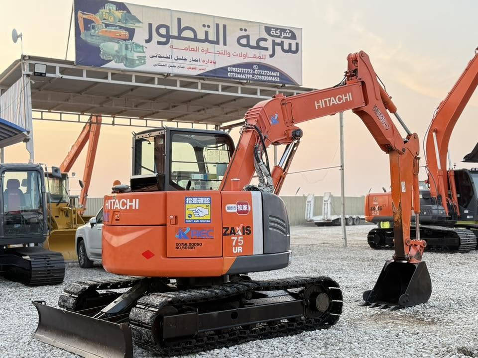 بســم الله الرحمن الرحيــــم 
متوفر لدى شركه سرعه التطور للتجاره الاليات لثقيله 
حفاره هيتاشي زت ثريZAXIS_75_2011
 فقط لعشاق النظيف والمتميز 💎
كفاله عامه وارد اليابان 🇯🇵 ✅ دخول جديد ما مشتغل 
موديل 2011حاله الزيرو مشتغل 6600 لاف 
محرك  ازوزه   
 العنوان محافظه  بابل -ناحيه الشوملي
#Emile. #anmar_galel5@gmail.com  
وقت الاتصال  الساعه 8 صباحاً الى الساعه 6 عصرا 📵❌
#اللاستفسار*********** Whatsapp انمار جليل
رقم تسلسل الاليه 5001
