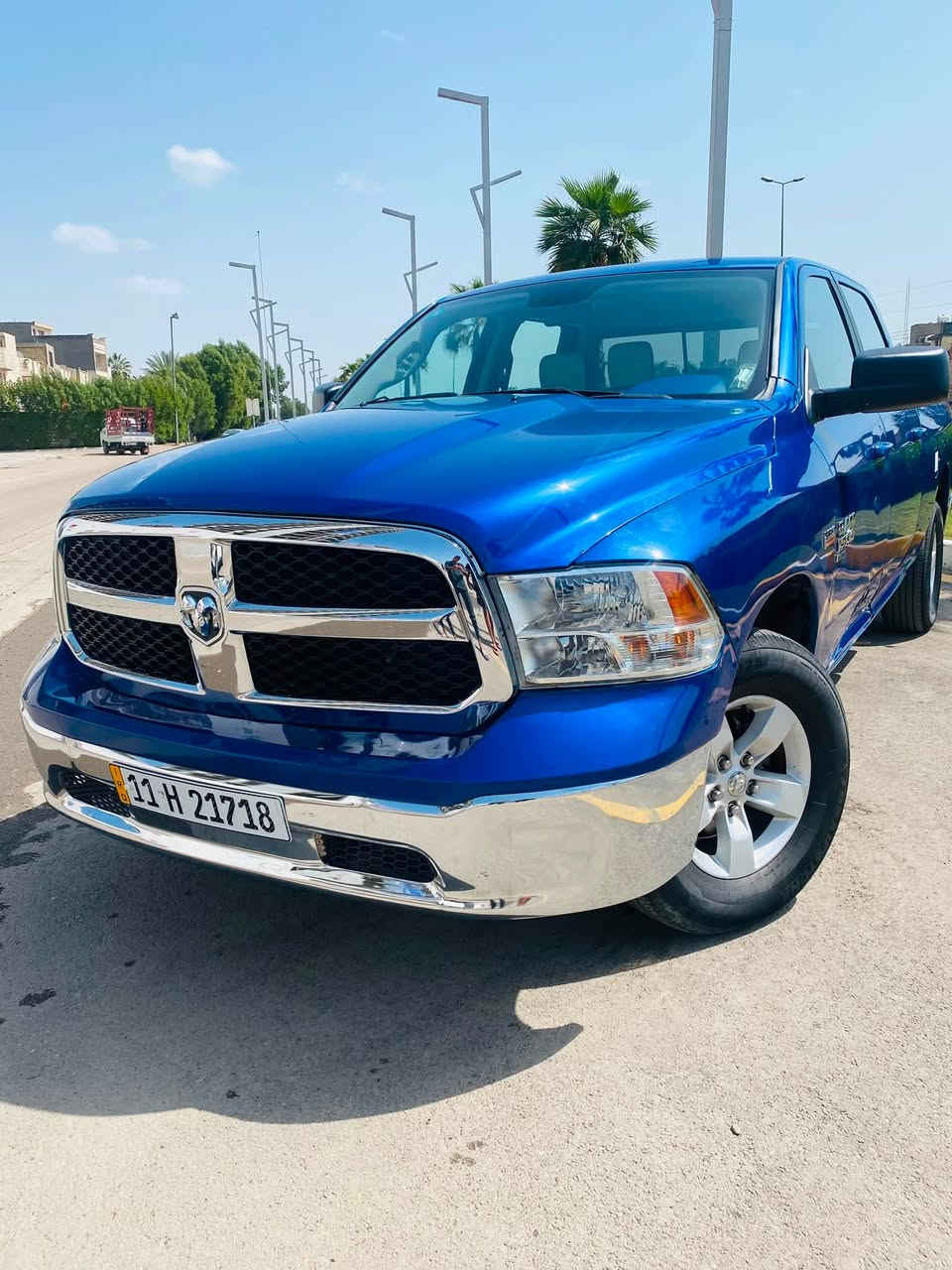 السلام عليكم 
بيع او مراوس رام كلاسك موديل 2019 باب طويل مكينة V8 5700 ب بيها صبغ جاملغين اماميات فقط بدون قطره معجون صور الحادث بالمنشور مواصفات اعتيادية مكينه كير تبريد خير من الله السياره نضيفه ومامتعوبه ماشية 42 السعر 175 وبيها مجال 
للاستفسار اكثر ***********

