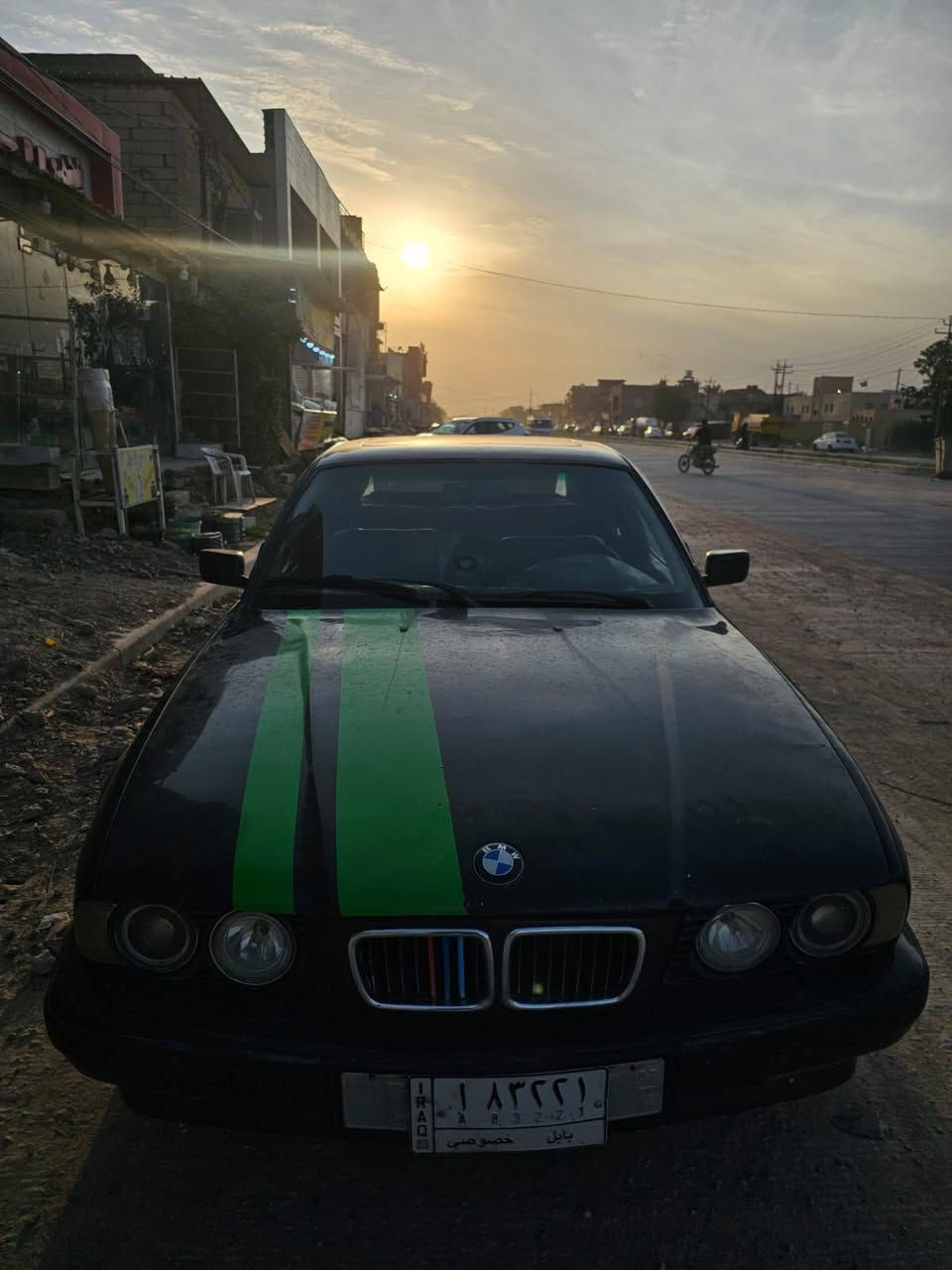 بي ام 525 • مكينة شغاله • رقم بابل