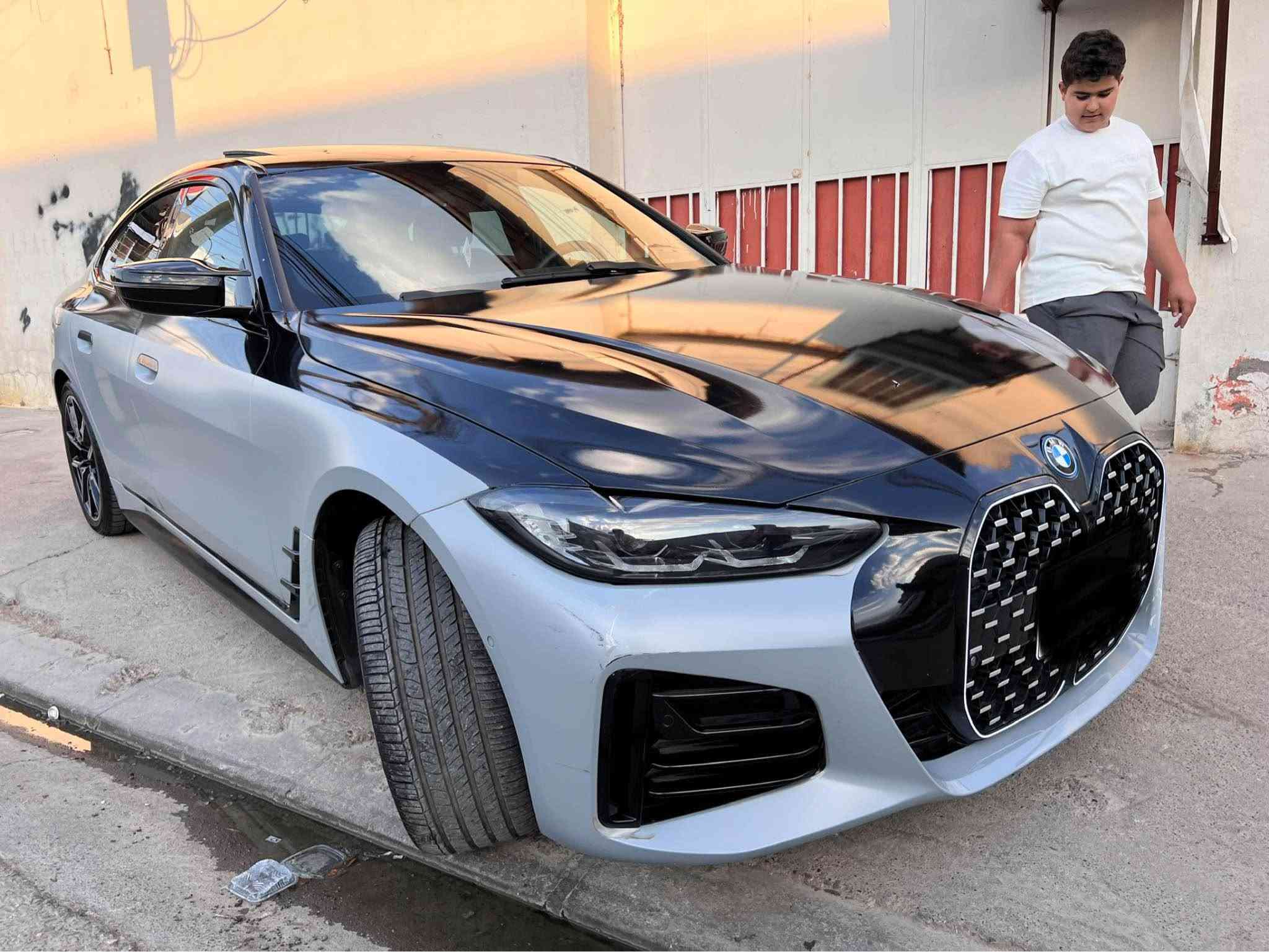 BMW i4 e drive 35 2024 M

🚘 BMW i4 eDrive35 2024 | بۆ فرۆشتن

⚡ مواسەفات:
• BMW i4 eDrive35
• ساڵی 2024
• تەواو کارەبایی ⚡
• موتورێکی کارەبایی
• هێز: نزیکەی 282 HP
• گێڕ: ئۆتۆماتیک
• Drive: Rear-Wheel Drive (RWD)
• باتری: 81.5 kWh usable
• مەودای شارژ: تا نزیکەی 430 km بە پێی شێوازی لێخوڕین و کەشوهەوا
• شارژی AC و DC
• پشتگیری DC Fast Charging
• شاشەی سەرەکی 14.9”
• شاشەی درایڤەر 12.3”
• BMW iDrive
• Apple CarPlay / Android Auto
• Bluetooth
• کامێرای پشتەوە
• Parking Sensors
• Electric Parking Brake
• Auto Hold
• Driving Modes: Comfort / Sport / Eco Pro
• فرمانی Multifunction
• سەندەلی پێشەوەی کارەبایی
• سیستەمی Climate Control
• Sunroof
• سیستەمی پاراستنی BMW و Safety Systems

🛠️ دۆخی سەیارە:
تەنها دعامی پێشەوە بۆ یاغە زیانی هەیە.
ئێرباگ سوکە و شان تەقیوە، سیستەمەکەش هەیە.

🔢 VIN: WBY43AW06RFS25571

💰 نرخ: 350$

📞 پەیوەندی:
***********
***********

⸻

🇮🇶 BMW i4 eDrive35 2024 – للبيع

⚡ المواصفات:
• BMW i4 eDrive35
• موديل 2024
• كهربائية بالكامل ⚡
• محرك كهربائي
• القوة: حوالي 282 حصان
• ناقل حركة أوتوماتيك
• دفع خلفي RWD
• بطارية 81.5 kWh usable
• مدى الشحن يصل إلى حوالي 430 كم حسب القيادة والطقس
• شحن AC و DC
• دعم الشحن السريع DC
• شاشة وسطية 14.9 إنش
• شاشة سائق 12.3 إنش
• نظام BMW iDrive
• Apple CarPlay / Android Auto
• Bluetooth
• كاميرا خلفية
• حساسات اصطفاف
• فرامل يد كهربائية
• Auto Hold
• أوضاع قيادة Comfort / Sport / Eco Pro
• مقاعد أمامية كهربائية
• Climate Control
• فتحة سقف
• أنظمة أمان ومساعدة من BMW

🛠️ حالة السيارة:
الضرر في الدعامة الأمامية فقط للصبغ، مع ضرر بالإيرباغ والجانب حسب الحالة المذكورة.

🔢 رقم الشاصي VIN: WBY43AW06RFS25571

💰 السعر: 350$

📞 للاتصال:
***********
*********** أربيل, العراق
