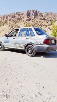 كيا برايد للبيع او مراوس موديل1991رقم بغداد بسمي شرط تحويل كير محرك صد...