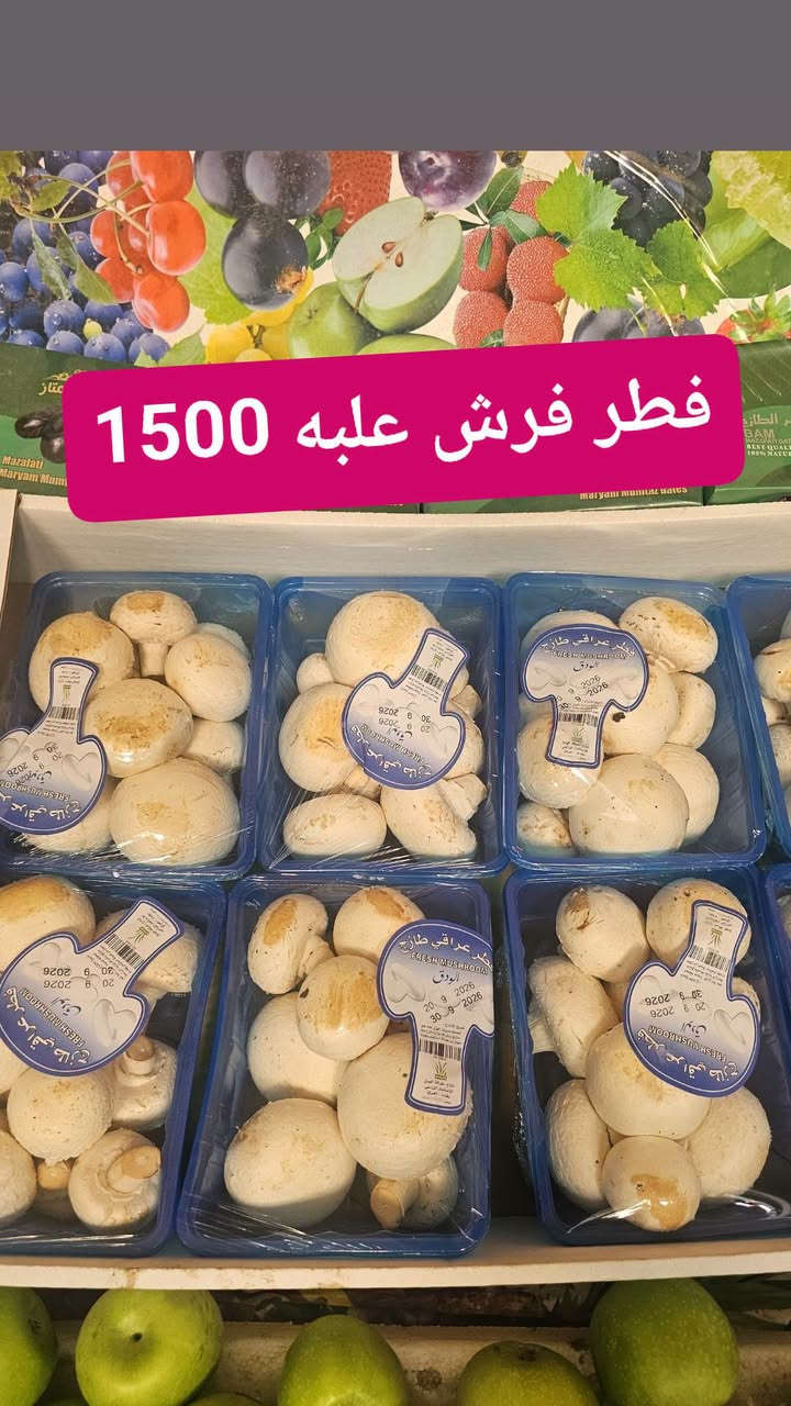 موز أكوادور • فطر فرش • توصيل