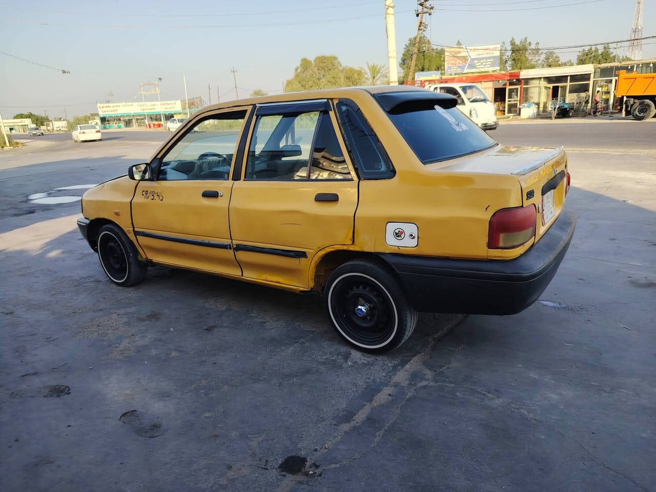 سلام عليكم للبيع سايبه مكينه وكير جدد تخم تاير جديد كهربايات كله شغاله سياره حلوه ومرتبه كهربايات كله شغاله السعر 11مكاني نجف ابصخير ***********مديل ١١
