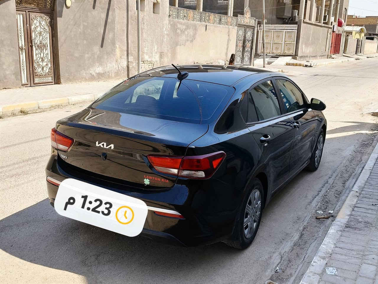 الـسـلام عليـكـم 
كـيـا ريــو مـوديـل 2023
مـكينـه 1600 مـاشيـة 63 مــيـل
مـكفـولـه  سـعرهـا 125$ وبـيهـا مـجـال
رقـمها نـجف وباسـمي
رقـم ***********
الـمكـان سـمـاوة قـضـاء الـخـضر

نص مكتوب في الصور:
- 1:23 م
- 1:24 م