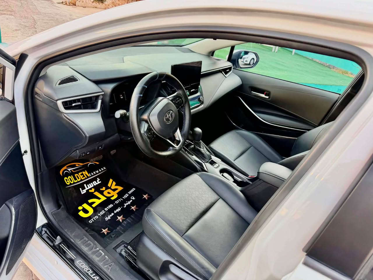 corolla HEV 2025 
کرۆلای ٢٠٢٥ ی HEV 
نموونە لە جوانی 
تەنها ١٥ هەزار ڕۆشتووە 
بێ بۆیاخ و سارد و تەرزە دەعامی بۆ دەعامی بە شەرت 
شاشە ئەندرۆید و ئەپڵ کار پلەی 
سڵاید و لایتی پێش و دوای LED 
تحدید سرعە و تەبرید dual zone 
DRCC کە خێرای تەحدید سرعە لەگەڵ سەیارەی پێشتەوە ڕێک ئەخات 
نموونەیە لە جوانی 
نرخی : ١٧١ گەڵا و معامەلەیەکی زۆر کەم 

ژمارە مۆبایل [***********] 
0️⃣7️⃣7️⃣0️⃣0️⃣6️⃣9️⃣7️⃣3️⃣7️⃣0️⃣ 📞 بنجوين, السليمانية

