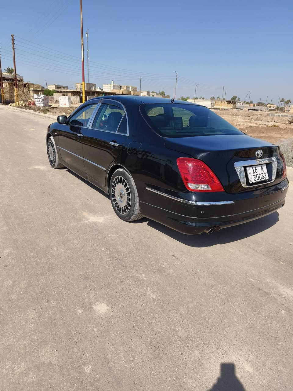 TOYOTA CROWN MAJESTA👑
للبيع تيوتا ماجستا. 2004

اصولي💥 شرط المداور قرار 102

الون  اسود   

رقم قادسيه مميز شرط المداور السياره بأسمي قبل 4ايام صدرت السنويه

المواصفات👇 vip

5دكم 

تحويرة نجف فوك وجوه 

✅ محركها V8 الحجم 4300

✅ تبريد امامي خلفي3قطع.

✅ اربع كشنات كهرباء.

✅ 5بصمات ابواب+بصمة تشغيل+ صندوك شفط 

✅ حساسات  امامي وخلفيه

✅ كامره خلفيه 

✅ بگ لايتات لد اصل.

✅ ثلاجة

✅ مري ترحيب عند الاقتراب+اشاير بالمري والجملغات.

✅ ستيرن كهربائي 

✅ مري كهرباء+هيتر♨️

✅ تحكم ستيرن+كروز تثبيت سرعه.

✅ جنطه جكات كهرباء 

وباقي المواصفات المعروفه لل5دكم.

والسياره جاهزه على اخر حبايه.

والسياره بالواقع اجمل من الصوره📷.

ماشيا 16الف حقيقي يعني زيرو تعتبر

السعر 185 وبيها مجال قليل 

العنوان ديوانيه قضاء الشاميه 

***********
