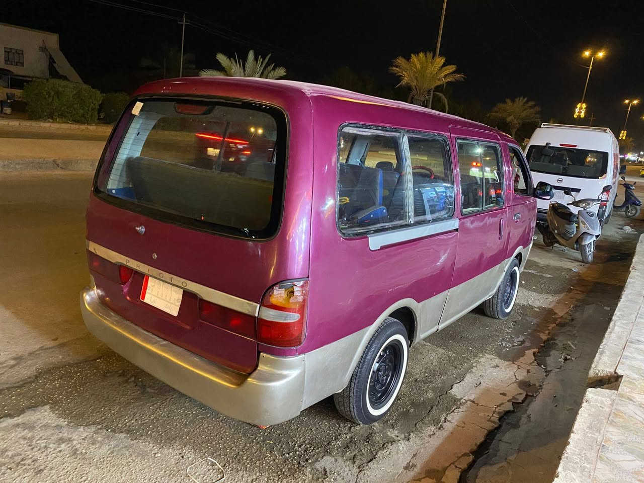 السلام عليكم
كيا بريجو ٩٦ للبيع

محرك وكير واكسل خير من الله 

شواصي كفاله 

دوشمه جديده 

دواخل جديد

السعر 55

العنوان بابل مركز 

الهاتف ***********
تخم تاير جديد 
صدر جديد 
السيارة معمره كله جديد 
السنويه 2028 شهر 8
