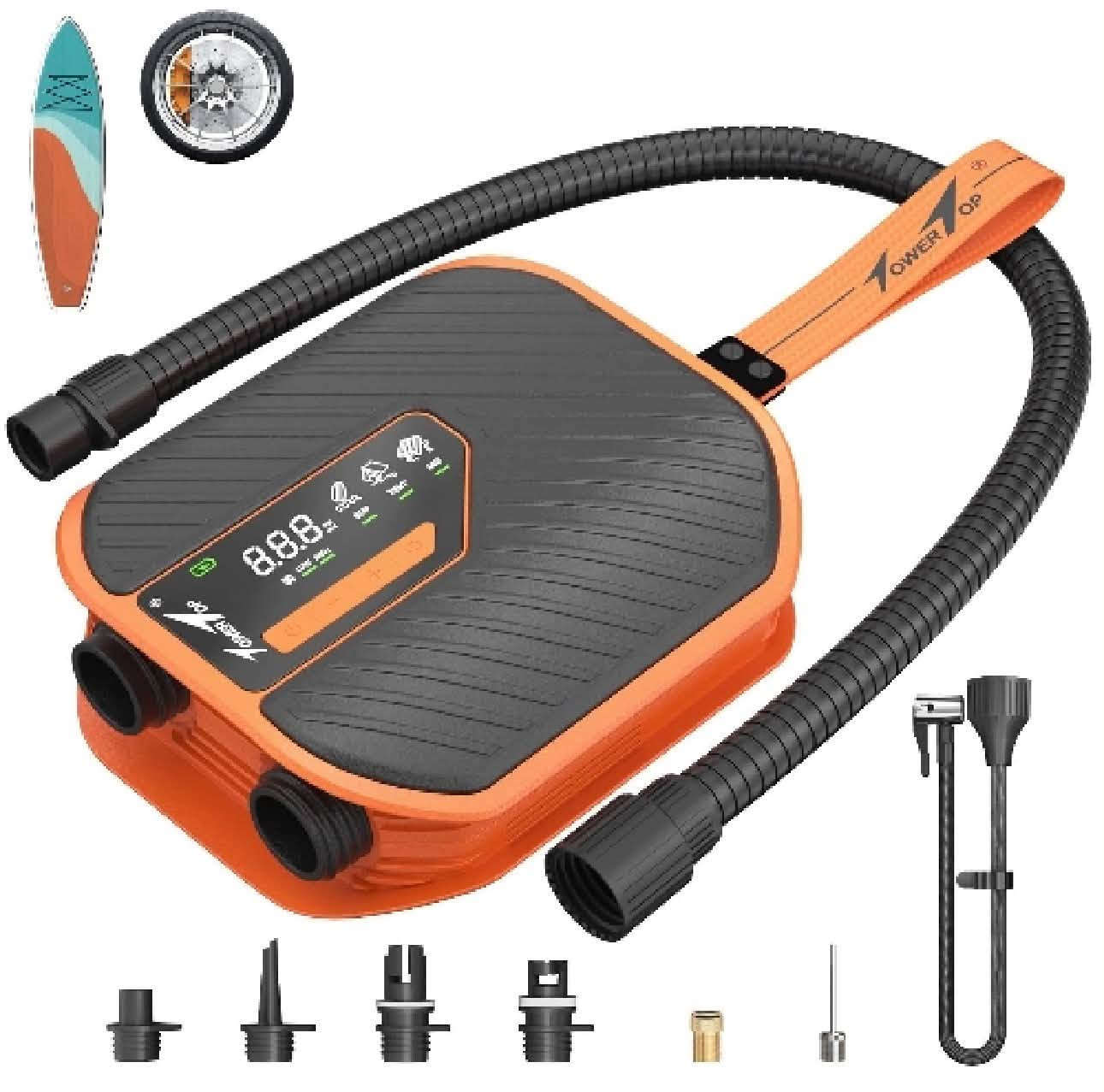 منفاخ هواء محمول شحن أصلى ماركه  اوروبى سعر ٣٨٠٠٠ الا ٥٠٠٠٠
20 psi to 50 psi

🇺🇸🇬🇧 🇩🇪📌كوليتي اهمشي

توصيل كول محفزات 🇮🇶 

***********

نص مكتوب في الصور:
- Compatible with Common Valve Types
- 15.0
- Lytool
- PROFESSIONAL INFLATABLE TENT PUMP
- DEDICATED INFLATABLE TENT ADAPTER
- 4 boards in One Charge 4000mAh | 14.8V | 59.2Wh | 2000mah*8 Fast Fully Charged: 2h Up to 45W fast charging PD 3.0 Charging Protocol: 5V-3A/9V-2A/12V-1.5A/15V-3A/20V-2.25A
- MEHR FUNKTIONALITÄT EINE PUMPE FÜR ALLES LED-LICHT BELEUCHTET NOTFÄLLE SOS-SIGNAL NOTRUFSIGNAL AUFBLASEN BLÄST SCHNELL AUF ABLASSEN LÄSST LEICHT LUFT AB Stromversorgung über 12-V-Zigarettenanzünder (3 m) – Keine integrierte Batterie