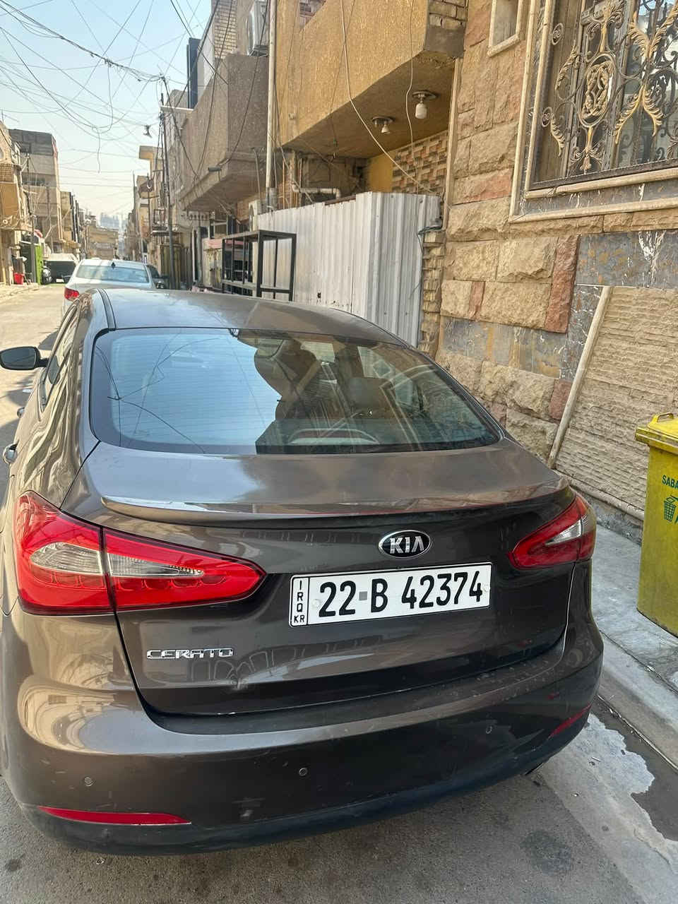 سيراتو خليجي موديل 2015
سياره مكفوله بدون صبغ سياره واحد على واحد فول حساسات امامي خلفي بصمه فتحه لايت لد امامي خلفي شفتات كشنات جلد جاهزه اي نقصه مابيها ماشيه 128
السعر ٩٩
الرقم ***********
