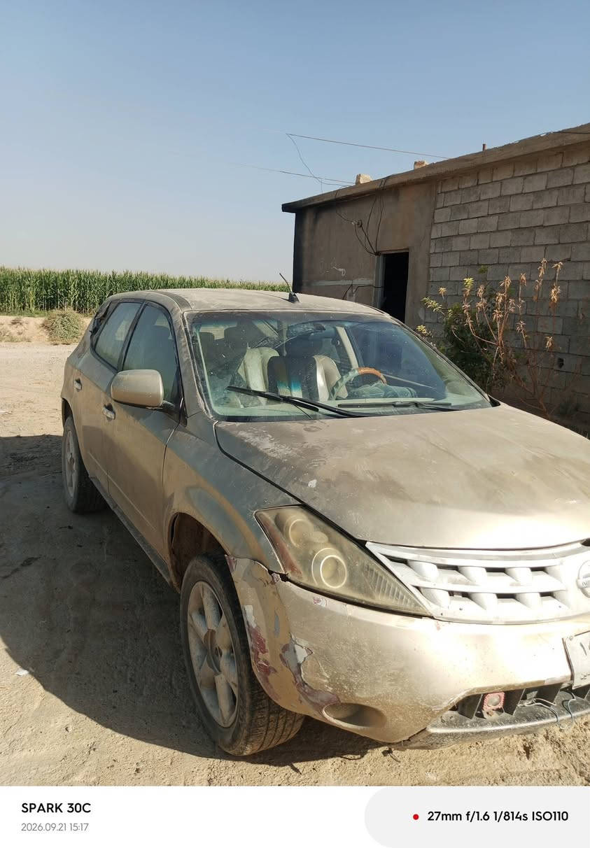 السلام عليكم
سيارة نيسان مارينو ادوات
محرك گير كامري 95 ابو الكف 
السعر 16 وبيه مجال
***********

نص مكتوب في الصور:
- SPARK 30C 2026.09.21 15:18 27mm f/1.6 1/189s ISO110
- SPARK 30C 2026.09.21 15:18 27mm f/1.6 1/1001s ISO109
- SPARK 30C 2026.09.21 15:17 • 27mm f/1.6 1/814s ISO110
