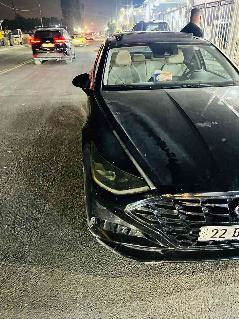 السلام عليكم سوناتا موديل 23 فول لمتد وارد امريكي ضرره جاملغ وربع البنيد بدون دواخل
مكينه 2500تنفس طبيعي 

شاشه كبيره 

بنراما 

سياره فول 

مكاني بغداد البنوك 

سعر 155وبيه مجال 

ماشيه 103 كيلو 

رقمي 

***********
