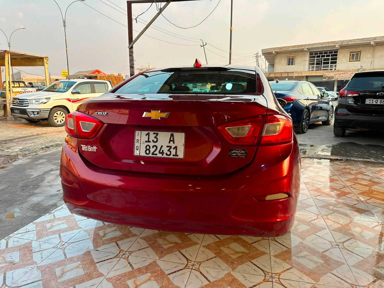 للبيع كروز 2018 LT رقم ميسان بصمه شاشه كامره اربع بيبان بصمه السعر 70 ورقه مكاني العماره ***********
