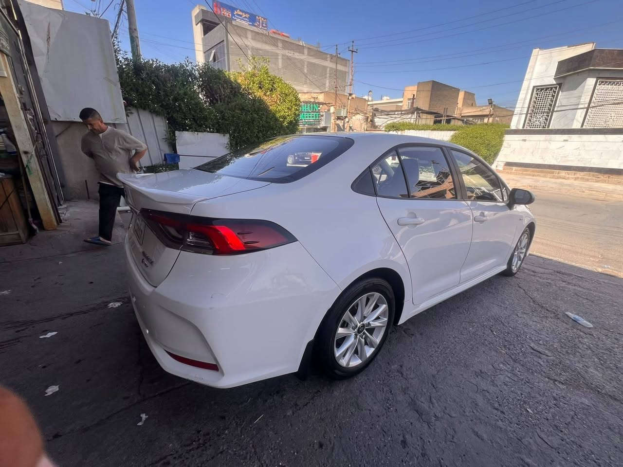 كورلا
موديل 2024
هايبرد 
داخل جلد
فتحه 
شاشه 
رادار
نقطه عميه 
اوتو هولد
ويل كب 
تحكم استيرن 
ماشيه 79 الف 
على ايدينه من استلام الشركه 
مكفوله من كلشي ماعدا صبغ كد خمس اصابع بلداير مال جاملغ الخلفي اثر طخه 
باسمي تحويل ثاني يوم 
رقمها اربيل 
مكانها حي الجهاد الاطباء 
السعر 148 
للاستفسار ***********
