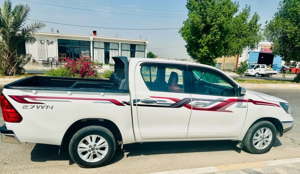 السلام عليكم ورحمة الله وبركاته 

تويوتا هايلوكس موديل 2021 - كير أوتوماتيك 

🚘 TOYOTA HILUX 2021

 📋 سيارة رقم بغداد جاهز

مواصفات فول ⚡️
🔹 كير أوتوماتيك
🔹 موديل 2021
🔹 أعلى فئة 
🔹 ناصي 4×2 
🔹 بصمة عدد 2
🔹 الأبواب بصمة
🔹 كاميرا خلفية 
🔹 تحكم جهتين
🔹 مثبت سرعة 
🔹ماشيه 170 ألف كم
🔹 قطعتين تبريد + مناخين بيانو
🔹 مقاعد تدفئة وتبريد
🔹 لد نهاري 
🔹 وبيها مواصفات إضافية 
🔹 تخم تاير جديد 
🔹 سونار مرفق 👇

🛑 سياره جاهزه على اخر حبه دينار ما تحط عليها 

العنوان:  بابل ناحية الشوملي 

للاستفسار الاتصال على الرقم 
‭***********‬
‭***********‬
