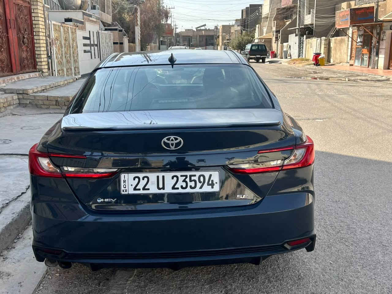 كامري 2025 فئة se للبيع  الشكل الجديد
ماشية15الف ميل

مرقم اربيل

المواصفات 

رادارات 360 درجة

رادار أمامي تفاعلي (نظام منع التصادم)

نظام المحافظة على المسار

نظام تنبيه النقطة العمياء

تنبيه حركة المرور الخلفية

فرامل ABS + توزيع إلكتروني للفرامل EBD

نظام مانع الانزلاق

8 وسائد هوائية 

Adaptive Cruise Control مثبت سرعة ذكي

حساسات ضغط الإطارات TPMS

محرك 4 سلندر 2.5 لتر هايبرد بقوة 225 حصان 

نظام دفع أمامي

شفتات بالستيرن 

دخول ذكي بصمة 

معدل استهلاك وقود ممتاز

شاحن لاسلكي 

Apple CarPlay / Android Auto

نضام ملاحة GPS

داشكام بلادي ( كامراة تصوير الحوادث الامامية )

كشنات جلد 

كشن كهرباء مع 8 وضعيات

تبريد منفصل للسائق والراكب مع تبريد خلفي 

شاشة وسطية مع شاشة ديجتال للعدادات 

ويل قياس 18” 

مغلفةppf طافي ضمان ٣ سنوات

وبيها كثير مواصفات

السعر 195 $

مكان السياره بغداد السيديه 

رقم ***********واتساب 

*********** ابو عقيل
