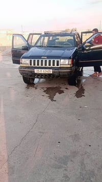 جيب شيروكي موديل 93 سنويه جديده كير محرك خير من الله ابيع قصط ونقد كلش...