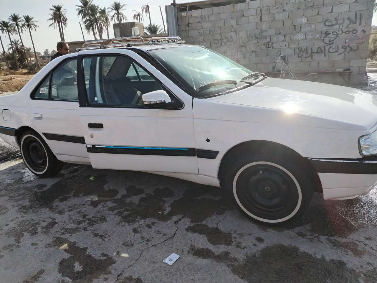 بيجوا 504 مكينه وكير مكفولات 2009 رقم الالماني تحويل مباشر مكان كربلاء اطوريج *********** بيه حادث دعايه ومازده فقط  سعر 22  بيه مجال
