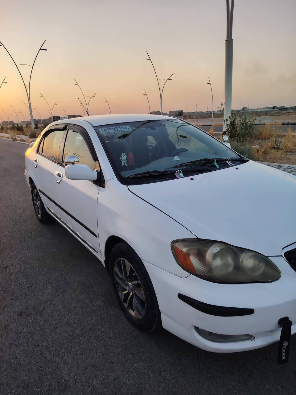 كورلا نحله للبيع موديل 2008 رقم بغداد دولي بسمي ضرر من امريكا جاملغ وبنيد بل عراق جاملغ خلفي يعني 3قطع تخم تاير جديد صدر جديد مشط استيرن وباور جدد باتري جديد تبريد شغال محرك مجفت جديد لا تنقيص ولا تبخير سياره جاهزه ومايعوزها شي سعرها 95 وبيها مجال مكاني سامراء ***********
