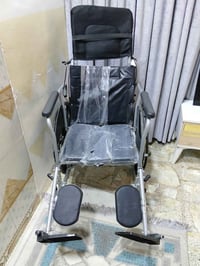 عربانة جديدة • فتحة تواليت • مساند أرجل قابلة للتعديل