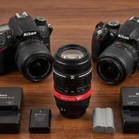 نيكون D7000 • نيكون D3100 • 70-300 عاطل