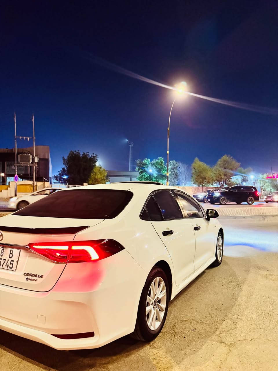 السلام عليكم كورلا خليجي هايبرد
موديل 25 كفاله رقم بابل بسمي تحويل مباشر 
ماشيه 28 مواصفات معروفه 
مكاني بابل حله ***********

