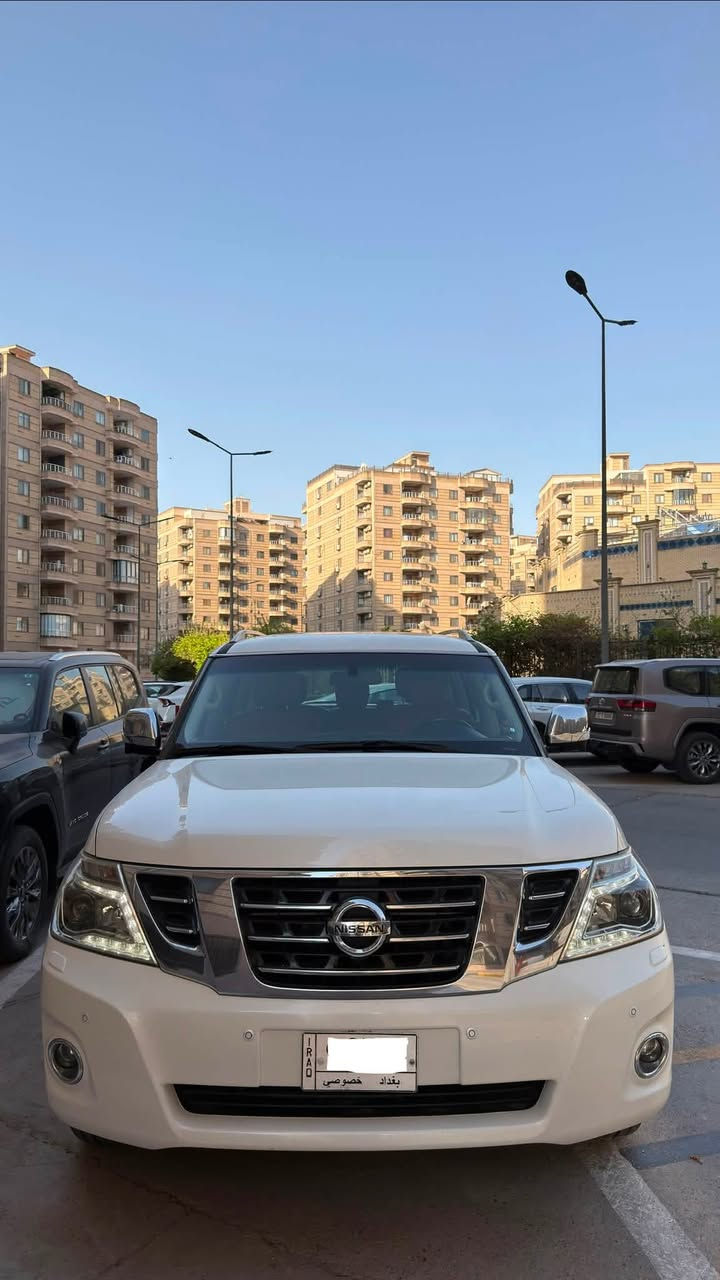 نيسان باترول بلاتينيوم موديل 2016
محرك 5.6   (8V)
محرك قوي وأداء عالي
7 راكب
الممشى 165.000 كم
رقم اللوحة بغداد 
المواصفات:
دفع رباعي 4x4
كاميرات 360°
كشنات جلد كهرباء مع ذاكرة
تبريد وتدفئة الكشنات الأمامية
فتحة سقف
باب صندوق كهربائي
تشغيل بصمة وتشغيل عن بعد
شاشة كبيرة
نظام صوت عالي
ثلاجة وسطية
حساسات أمامية وخلفية
تكييف أمامي وخلفي
ستيرن جلد وخشب كهربائي
مراقبة ضغط الإطارات
شاشة معلومات للطرق الوعرة
 فتحات تكييف خلفية
 تخم تايرات جديد مبدل بداية شهر ال8 من تاير مول اصليات

‎السيارة نظيفه وجاهزه للفحص بدون حادث بدون ضربه فقط شخوط بسيطه بالدعامية 
دواخل السيارة والكاعيات نظيفات 

مكان السياره بغداد حي الجامعة

السعر 320 وبيها مجال بسيط للشراي

للتواصل: خاص أو اتصال
رقم صاحب سيارة ‭*********** :
