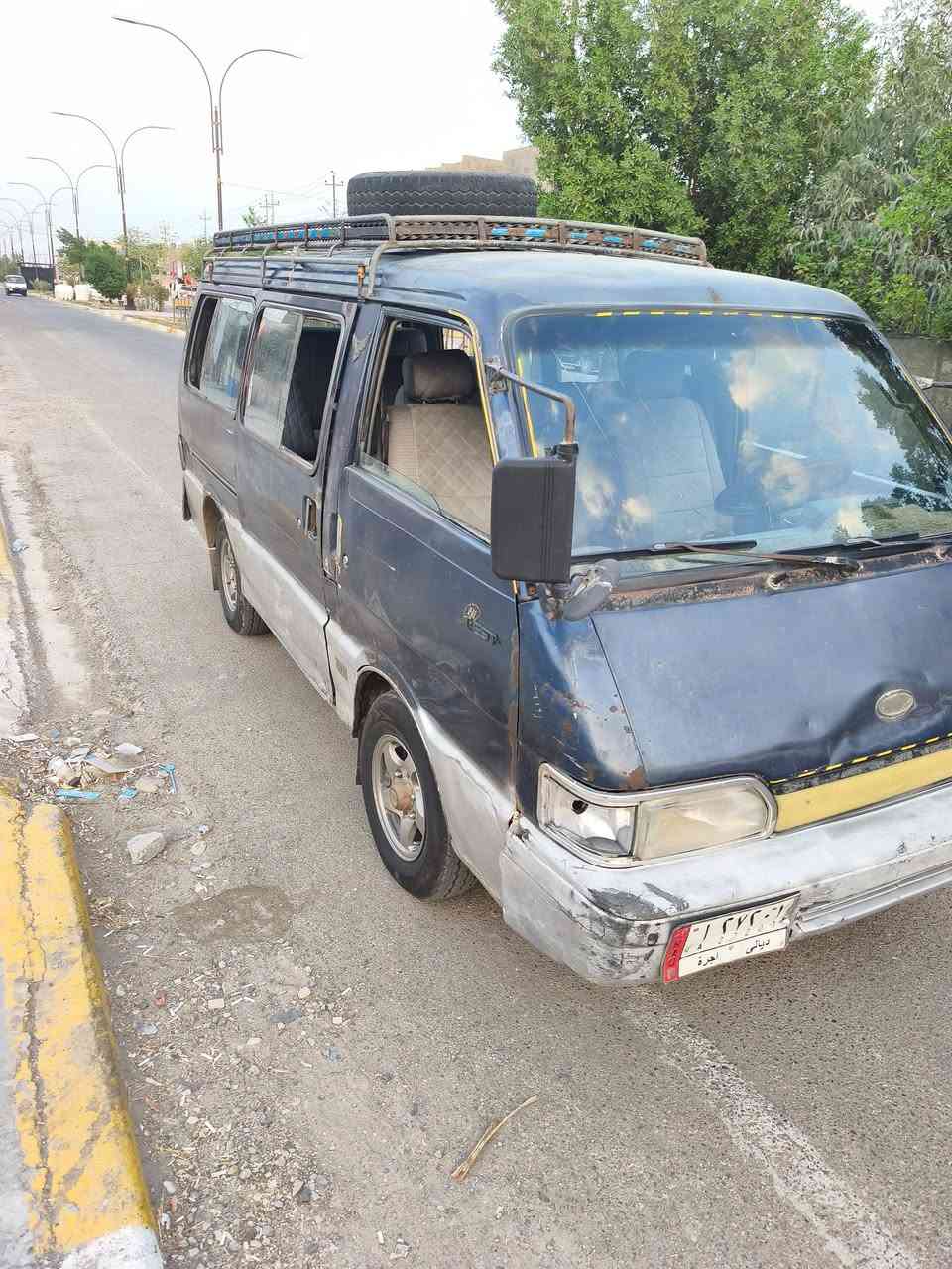 لكيا بستا مديل 94 سياره جاهزه تخم تاير شواصي جديد دوشمه كير ومحرك كفاله العنوان ديالى بلدروز ***********
