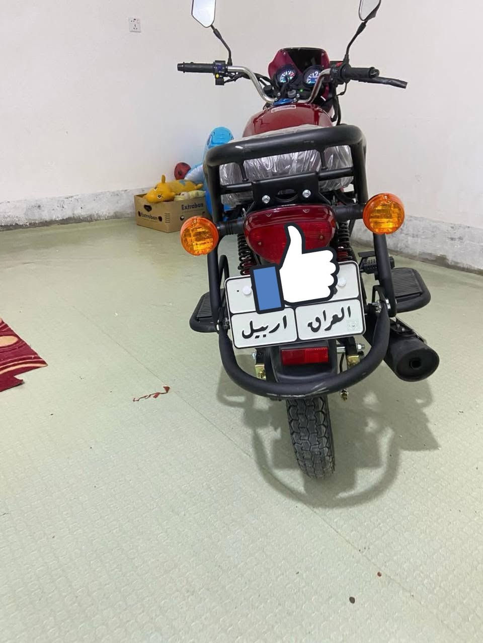 سلام عليكم دايوان للبيع مديل 2025
الدراجه جديده و بعدهه زيرو 

ماشيه 2000 و شويه 

رقم أربيل 

السعر 2250

يعني مليونين و 250 

مكان بغداد الكراده 

الدراجه ما مشتغله دلفري

رقم تلفون ***********
