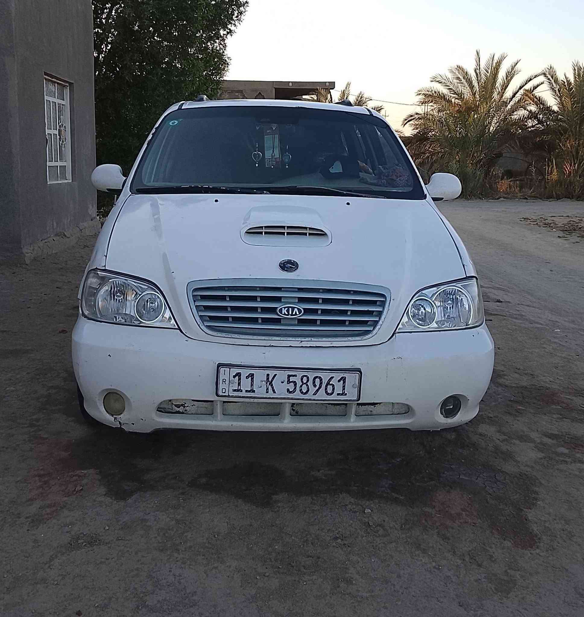 السلام عليكم
كرنفال موديل 2000 محدث 2005 كاز اصل بالسنويه رقم بغداد خصوصي انكليزي سنويه لل 2031 بسمي مكينه بم ونوزل المرغوب كير عادي المكينه والكير شرط وحداديه وتخم تاير وكهربائيات كلهة شرط دوشمه جديد والسيارة مابيهة ضربة فقط خياسات ملكطات والتبريد غراضه موجودات بس ما شادهن
  المكان السماوة
السعر 60 وبيه مجال 
***********
