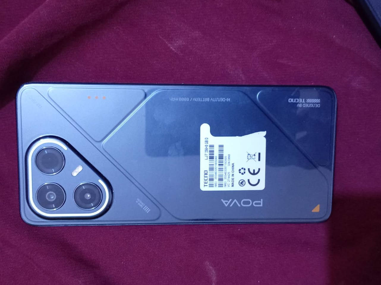 سلام عليكم جهازTECNO POVA 7 5G يوضع الوكاله الله يشهد جهاز كلش جديد توني ماخذه قبل ١٥يوم من الوطني جهاز عالمي ويدعم الالعاب 
سعر 350وبي مجال بصيط ناصرية مركز ***********

