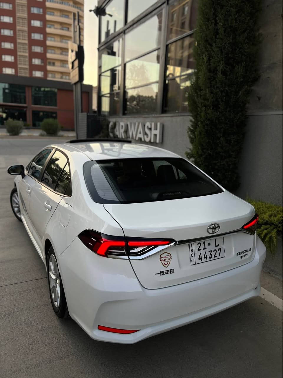 Toyota crolla 2025 HEV 8,000km 

تەنها ٨ هەزار ڕۆشتوە فول مواسفات

گاعی و کوشنی تێگیراوە 

جامەکانی لەزگەی دژە خۆری بۆ کراوە 

تازە ڕۆن و فلتەری بۆ گۆڕاوە 

هیچی پێوە نیە چاڵیش بە شەرت 

177$ وەرەقە قفڵ 

*********** السليمانية, العراق
