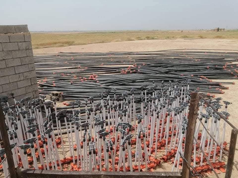 تنصيب مرشات • الناعمة والجلام • المعيبدي