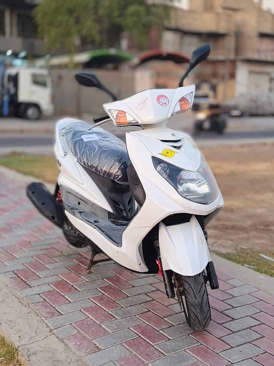سلام عليكم.... مكلف بلنشر
دراجة سكنس(فحل )  🛵 للبيع
دراجة شلعه معدل كهربائيات كلهه شغاله 
دراجة جديده  بلادية
أي نقص مابيهة
جيب فيتر وتعال افحص
العنوان بغداد مدينه الصدر قرب مطعم ليمونه الاستفسار الاتصال على الرقم 📞 ***********
