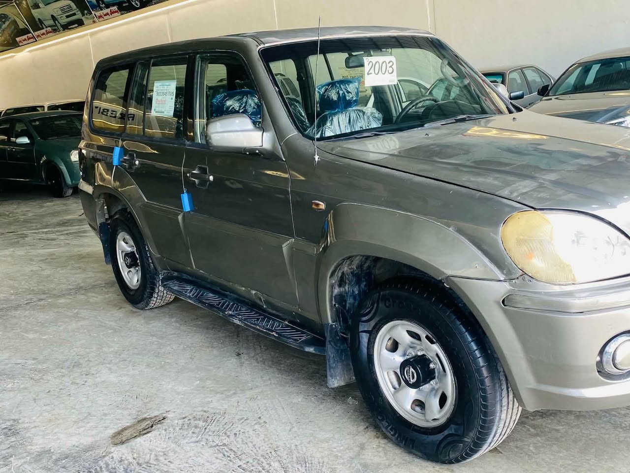 ***********
هؤنداي تريكان 2002 گير عادى v6 بەشەرتی  گێر ومەکینە و تەبریدو  ھەموگیانی  بەشەرت 
سنەوی  بەسەرچوە حیزام سبوخە لێدانی  نیە سەیارەکە زۆر جوانە مالێ دۆستە شوێن کۆیە
