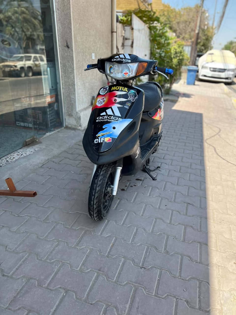 دراجه ماكس قجمه فحل للبيع
دراجه نضيفه شغاله سلف وهندر شلعه ومعدل حلوات 
كهربائيات كلها شغاله السعر425وبيها مجال مكاني بغداد الكريعات ***********
