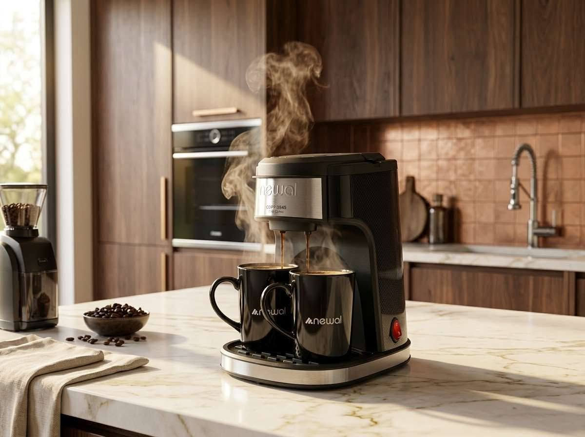 نيوال • قهوة مفلترة • كوبين سيراميك