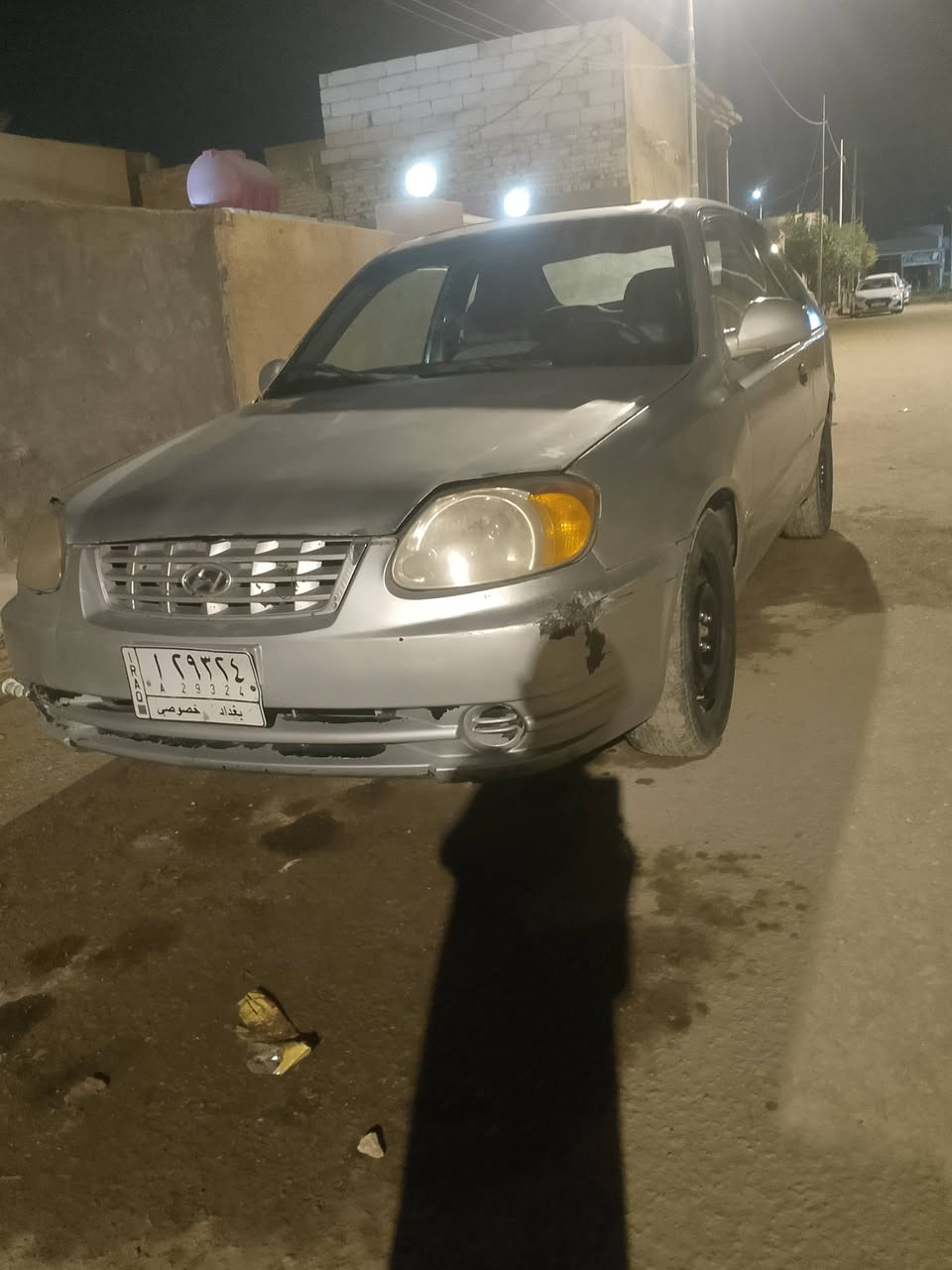 اكسنت 2005 تك باب مراوس اربعه راكب رقم بغداد دوشمه وعازل وحداديه جديده  مسجل شغال بيه نحوض مراوس فقط الرقم ***********
