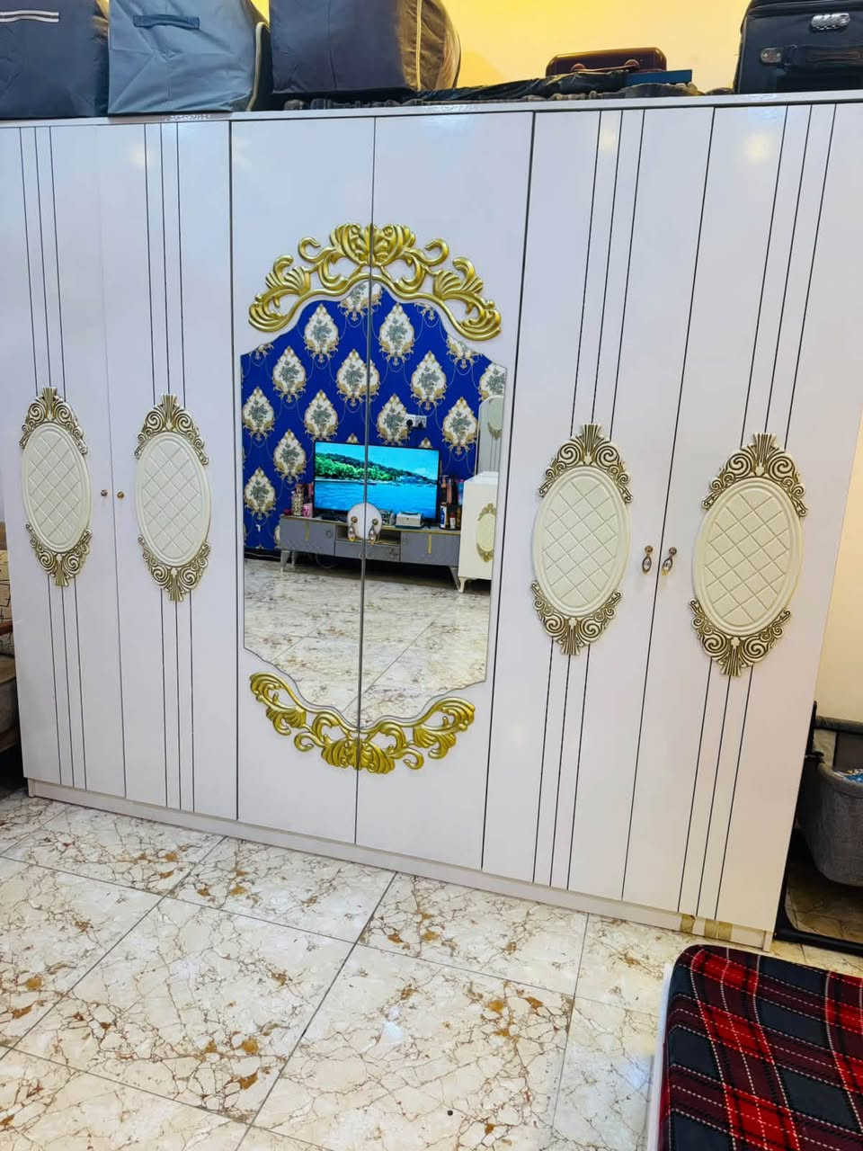 سلام عليكم غرفه تركيه نضافه  90‎%‎ مكاني بغداد الشعب السعر 400 وبي مجال ***********

