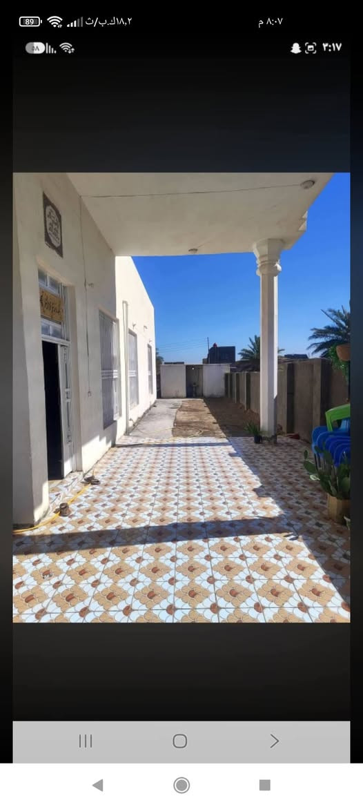 السلام عليكم
بيت طابو زراعي سند ٢٥

تحويل مباشر 

المساحه 540 متر

يتكون من ٣ غرف

غرف النوم ٥×٥

استقبال 5×٩

صاله ٥×21

مطبخ 5×5

مجمع صحيات داخليه وخارجيه 

موقع البيت/المدحتيه/حي بابل/

خلف مدينة الألعاب مهدي عاكول 

السعر 78 مليون وبيه مجال بيع مستعجل 

للاستفسار والاتصال على الرقم التالي ***********او

***********

او مراجعه مكتب دلاليه سيد عيد للعقارات شارع ستين مجاور سلوان ابو الكاشي مقابيل اسواق ابو العبد شارع الخدمي

المكتب/مجاز رسميا
