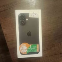 iPhone 16 128gb هندي مستعمل  البطارية 100% مشحون 67 مرة يجي ويه الصندو...