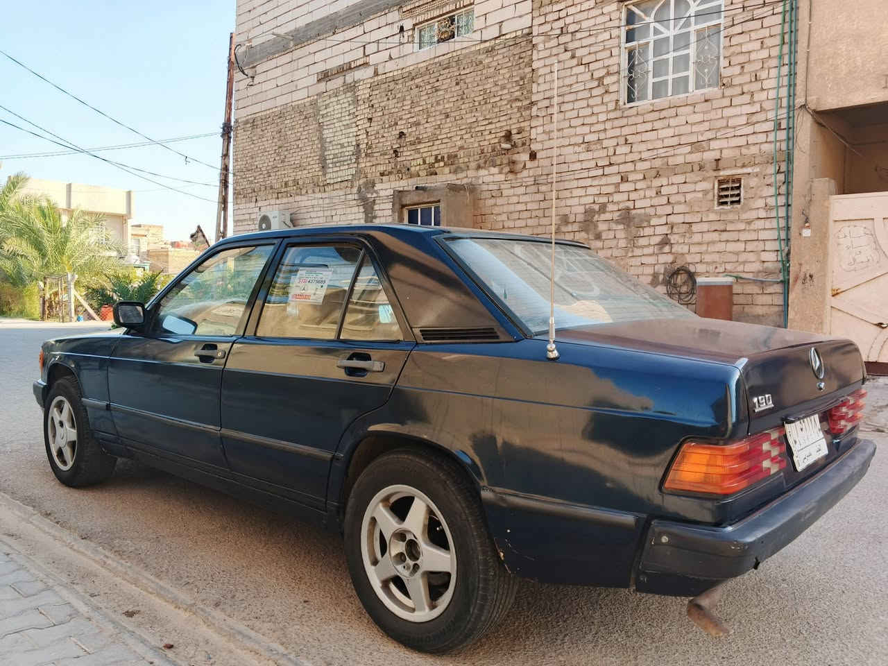السلام عليكم
للبيع مارسيدس نوع 190 

موديل 1991 

رقم نجف الماني 

كير ومحرك بلادي من غير تحوير 

حدادية جاهزة جديدة 

كشنات دوشمة جلد جديدة 

أرضية جلد بالكامل 

مكفولة من الضربة والتبديل 

مكاني النجف - كوفة للتواصل ***********

السعر 33 بيها مجال بسيط
