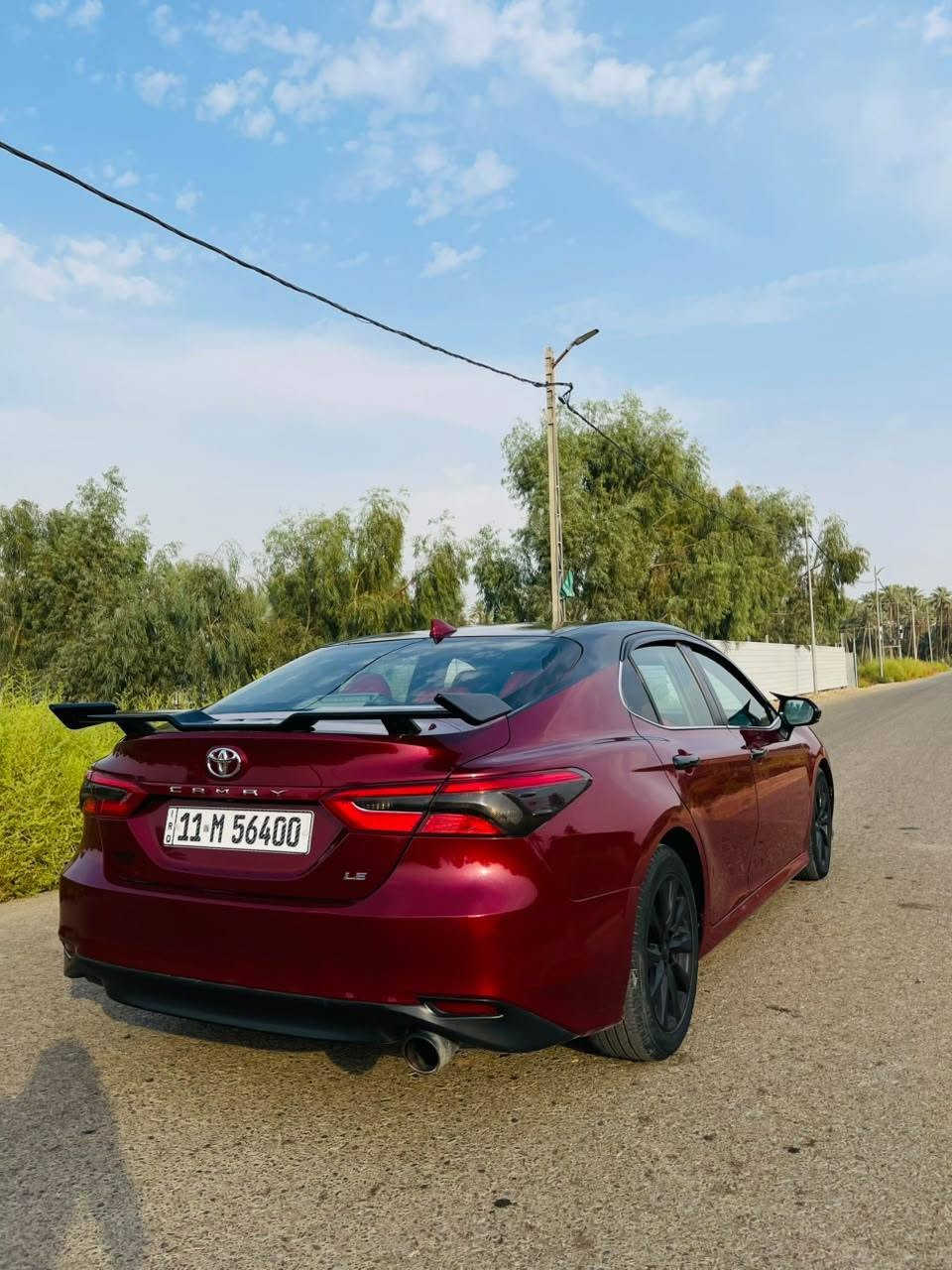 السلام عليكم.
بيع او مراوس جارجر او اوباما  
 كامري موديل 2019  Le
محرك 2500  CC
حادثها جاملع وربع البنيد    وبيها شويه صبغ بهلال الجاملغ 
رقم بغداد انكليزي بأسمي
السياره ما بيها اي نقص 
السياره مسويلها ادامه كامله لمنظومه البانزين. 
السعر155 وبيها مجال قليل جداً......... 
السونار مرفق بلمنشور 

مكاني كربلاء.  للاستفسار اتصل ولتراسلني رجاءً ... ***********
