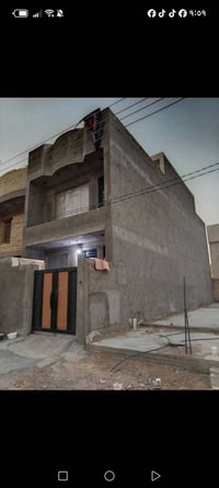 للبيع منطقه ال 7000  الثعالبه قرب روضه الأزل طابقين بناء 2026 نقص بياض...