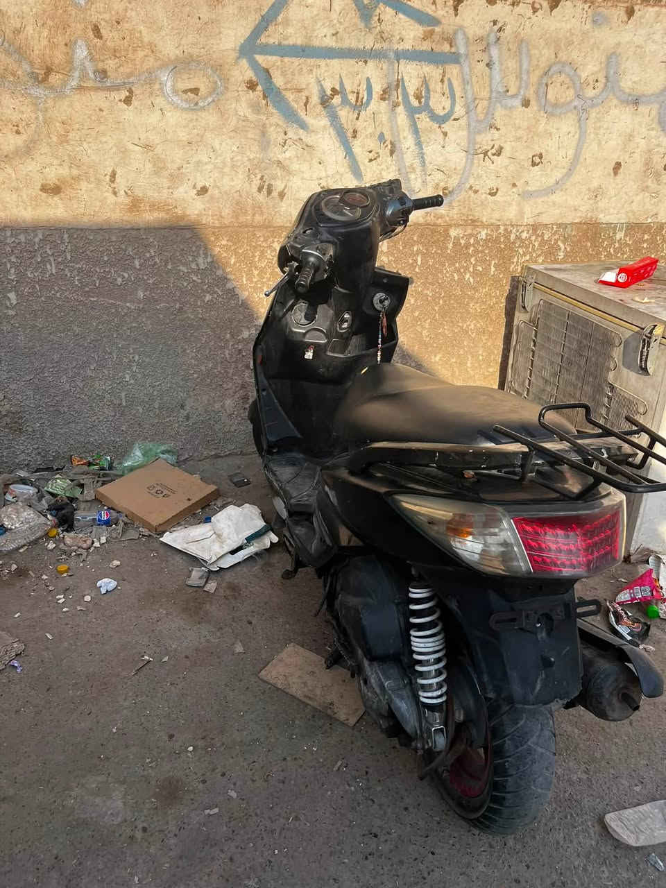 سكنس نوزل نضافه مكفوله مكينه كفرات اصليه دراجه نضيفه كهربائيتها كامله الدراجه خير من الله نقص نوزل وكلج امامي فقط ب 550وبيها مجال حك الجيه
المكان حي أور تواصل ***********
