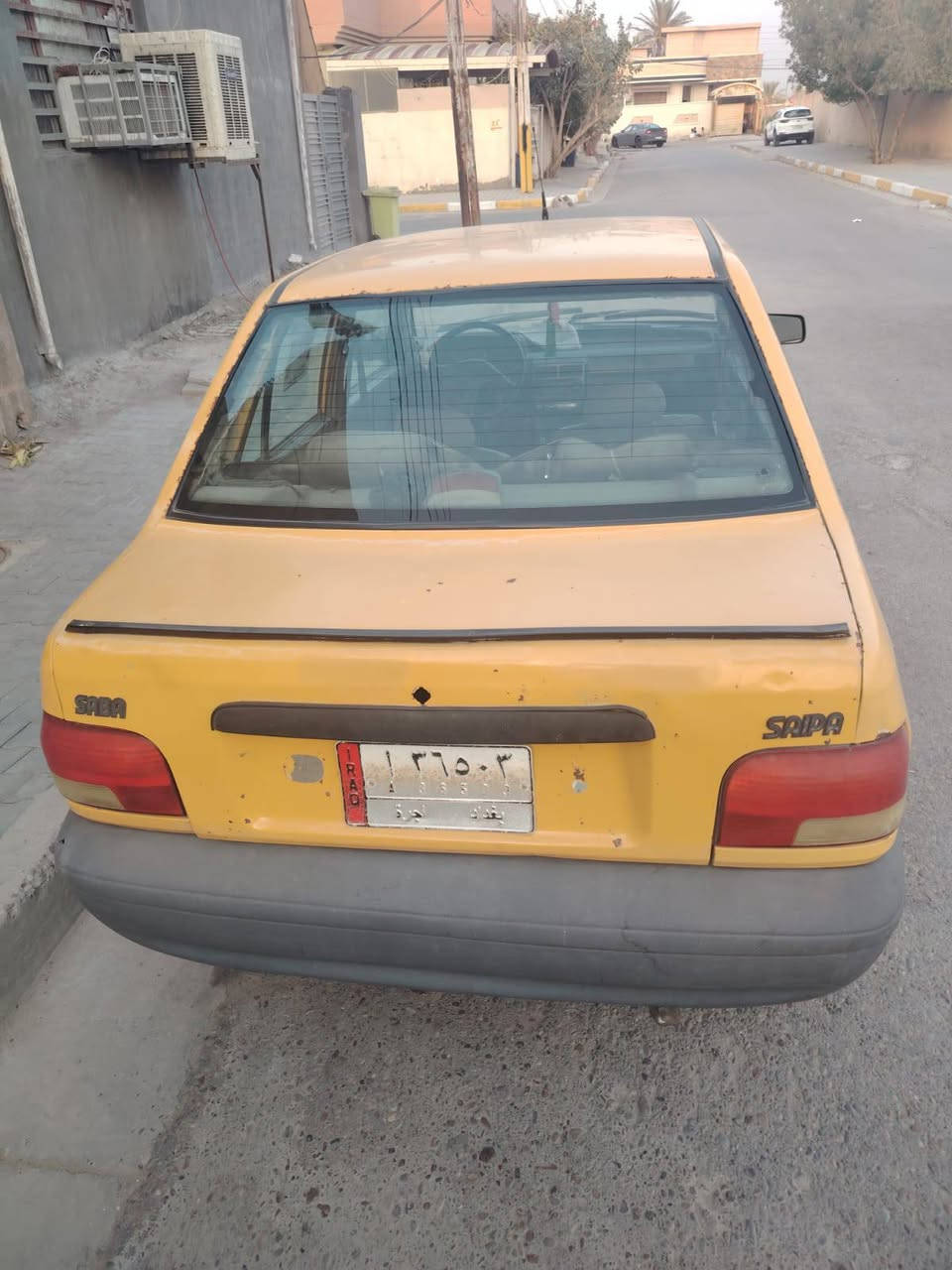 سلام عليكم سايبه موديل ٢٠١١ شواصي بجم كفاله كير مكينه يخبلن لا تنقيص ولا تبخير صدر نص عمر تايرات نضاف كشر شوفت عينك تحويل ثاني يوم شرط التحويل ابيعلك زوج ارقام العنوان بغداد محموديه مطلوبه هيئه ٦٠٠ الف عل مشتري فوك عليهه  السعر ١٢ قفل قفل بدون عمله ***********
