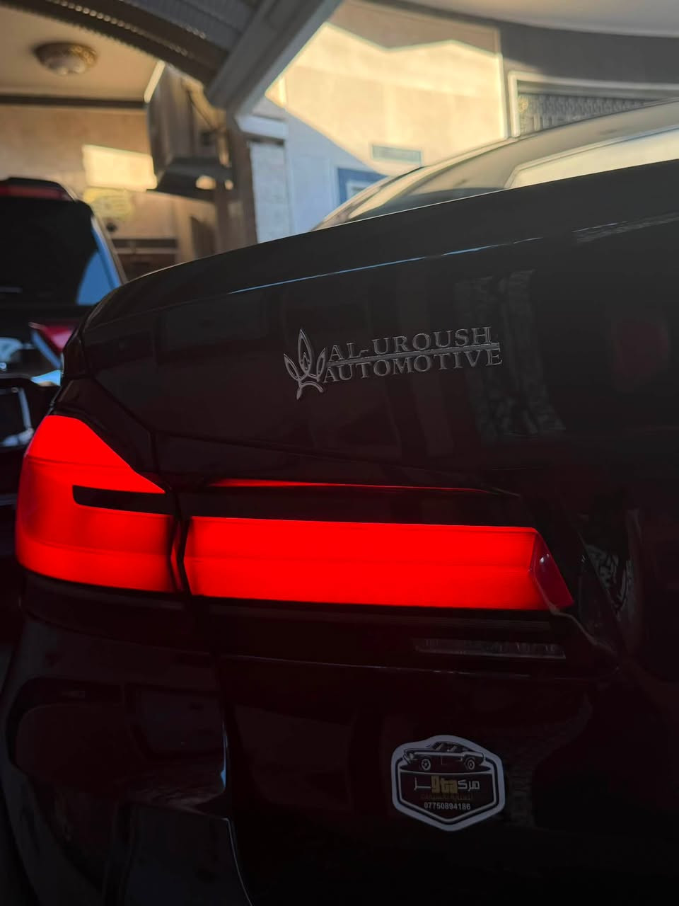 BMW 520i وكالة العروش
الفئة الخامسة
المشي:km56.000
مغلفة نانو حماية ppf 
اللون اسود ،المقاعد جلد 

مواصفات السيارة:

 • الكاميرا الخلفية
 • سقف بانورامي
 • صندوق كهربائي
 • تدفئة المقاعد
 • فتحة السقف
 • بصمة شاشة لمس 
 • مسند الذراع
 • مرايا جانبية كهربائية
 • نوافذ كهربائية
 • شاشة
 • مراقبة النقطة العمياء
 • التعرف على إشارات المرور
 • التحكم التلقائي في درجة الحرارة
 • نظام بدء التشغيل
 • نظام فرملة الطوارئ
 • المصابيح الأمامية ليد
 • مصابيح الليزر الأمامية
 • قفل مركزي للأبواب
 • مانع الانزلاق
 • أبِل كار بلاي
 • إضاءة محيطية
 • لوحة قيادة رقمية
 • التشغيل عن بعد
 • ABS
 • XDrive
 • رادار
 • شاحن لاسلكي
 • ستائر خلفية
 • كشافات ضباب
 • اركن السيارة بالتحكم عن بعد
 • تعليق تلقائي
 • وضع القيادة
 • مثبت السرعة التكيفي
 • مرايا جانبية لِد
 • زر التشغيل
 • الضوء العالي التلقائي
 • نظام التوجيه الكهربائي
 • حساسات ضغط الإطارات
 • نظام تنبيه السائق
 • نظام مساعد الازدحام المروري
 • قفل الأمان للأطفال
 • نظام صوت هارمن كاردون
 • المصابيح الأمامية التكيفية
 • نظام التحذير من حركة المرور الخلفية
الضرر:
بارد بهلال التاير الخلفي +رصعة بالباب الخلفي

السيارة نظيفة ما ناقصها شي سيرفس كامل بالوكالة
رقم بغداد بأسمي تحويل ثاني يوم

السعر 33.000$ 

الرقم ***********
